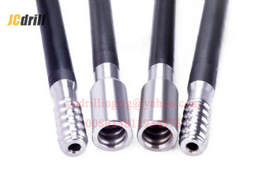 কেনা R28 Hex এবং বৃত্তাকার আকৃতি থ্রেড রক ড্রিল Rods টুঙ্গস্টেন কারবাইড উপাদান অনলাইনে উৎপাদন