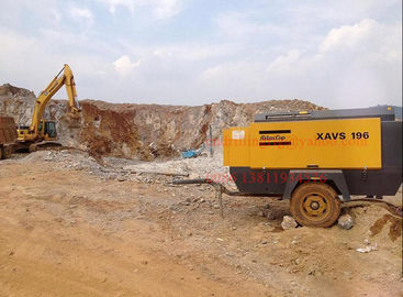 কেনা পোর্টেবল স্ক্রু অ্যাটলাস Copco এয়ার কম্প্রেসার রক বিস্ফোরণ জন্য / নির্মাণ ড্রিলিং অনলাইনে উৎপাদন