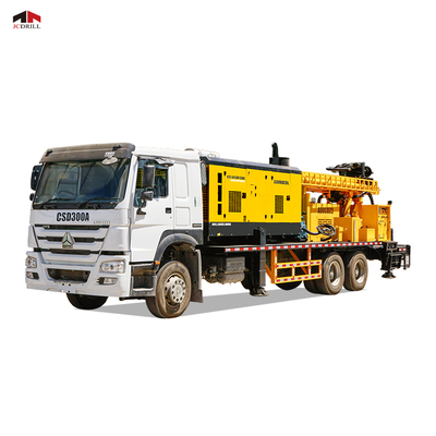 কেনা 93KW Truck Mounted Water Well Drilling Rig 300m Depth অনলাইনে উৎপাদন