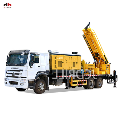 কেনা CSD400A 400 মিটার গভীর বোরওয়েল ড্রিলিং রিগ, ক্ষমতা ২০ টন অনলাইনে উৎপাদন