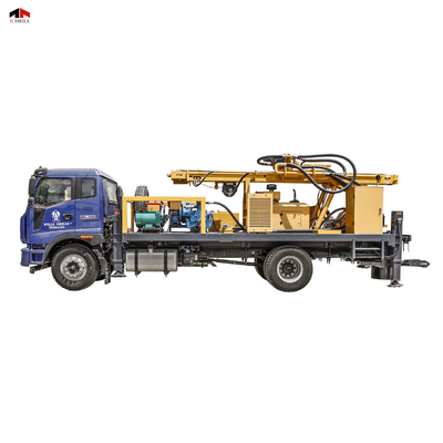 কেনা CSD200 4x4 ট্রাক মাউন্টেড ওয়াটার ওয়েল ড্রিলিং রিগ বোরহোল মেশিন অনলাইনে উৎপাদন