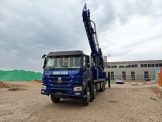 ভালো দাম 2.2kw লিফটিং পাওয়ার এবং 7.5kw রোটারি পাওয়ার ড্রিলিং রিগ মেশিন মসৃণ ড্রিলিং অপারেশন জন্য অনলাইন