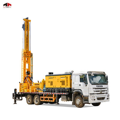 ওয়েল হাইড্রোলিক 93 কেডব্লিউ ট্রাক কৃষিক্ষেত্রের জন্য ওয়াটার ড্রিলিং রিগ লাগিয়েছে