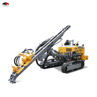 ভালো দাম JCDRILL ক্রলার ডিটিএইচ ড্রিলিং রিগ ডিজেল হাইড্রোলিক সিস্টেমের সাথে পৃষ্ঠের বিস্ফোরণ এবং খাঁজ নির্মাণের জন্য অনলাইন