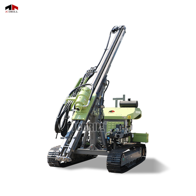 ভালো দাম বহুমুখী নিউমেটিক ডিজেল পাওয়ার ডিটিএইচ এবং অগার ড্রিল সারফেস কমপ্যাক্ট ড্রিলিং রিগ অনলাইন