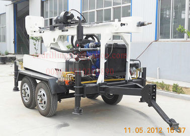 ভালো দাম 150 মিটার ডিথ মডি ড্রিলিং ট্রেলার 45kw ডিজেল TWD150 দিয়ে ড্রিলিং রিগ লাগিয়েছে অনলাইন