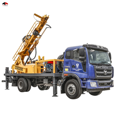 ভালো দাম বায়ুসংক্রান্ত হাতুড়ি বা কাদা 93kw ওয়েল ড্রিলিং মেশিন CSD200 অনলাইন