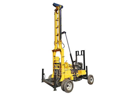 ভালো দাম 50hp ছোট জলের কূপ ড্রিলিং রিগ ডিজেল ইঞ্জিন ট্রেলার টাইপ 600 মি অনলাইন