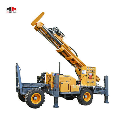 ভালো দাম 300m 90kw ট্রেলার মাউন্টেড ওয়াটার ওয়েল ড্রিলিং রিগস ডিজেল ইঞ্জিন মেশিন অনলাইন