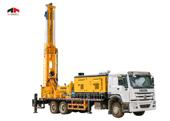 ভালো দাম 300m জল Borehole তুরপুন মেশিন, ট্রাক মাউন্ট খিলান খনন যন্ত্রপাতি অনলাইন
