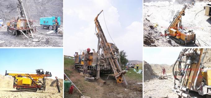 Jrc200 এক্সপ্লোরেশন Dth কোর ড্রিল রিগ ডিজেল পাওয়ার 0