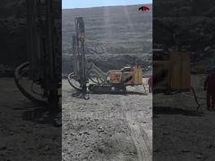 JC900 হাইড্রোলিক ক্রলার মাউন্টড রক মাইনিং 9500 কেজি ডিটিএইচ ড্রিলিং মেশিন