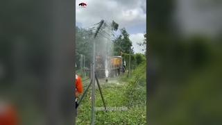 পশ্চিম আফ্রিকায় JCDRILL Dongfeng 6×4 ওয়াটার ওয়েল ড্রিলিং রিগ এর শক্তিশালী কর্মক্ষমতা